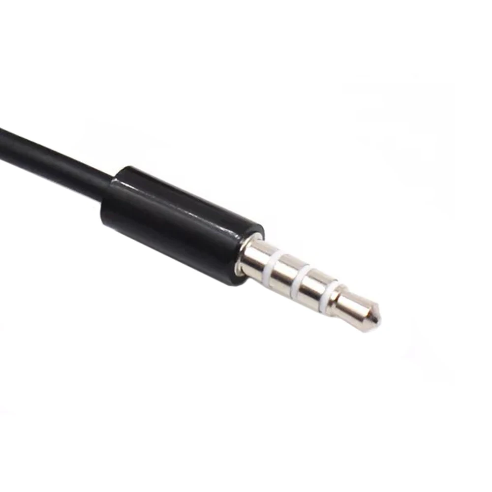 Car MP3 3.5mm Headphone AUX Audio Plug Jack To USB 2.0 4