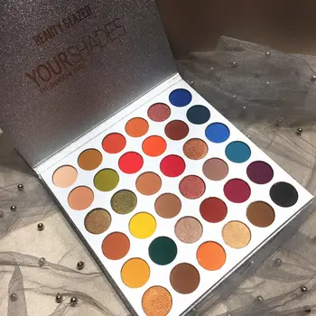 

Beauty Glazed 36 Colors Shades Eyeshadow Palette Nude Shining Makeup Pigments Highly Pigmented Studio Eyeshadow Makeup Cosmetics