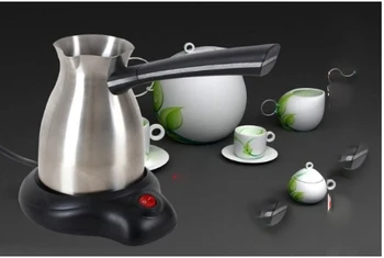 

coffee pot Stainless steel 304 heated thermostat coffee pot boiling coffee pot anti-overflow electric Turkish milk pot