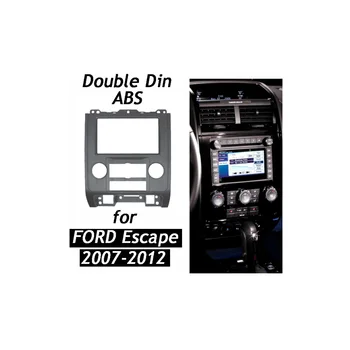 

Double Din Stereo Panel for Ford Escape, Mazda Tribute , Mercury Mariner Fascia Radio Refit Dash Mount Installation Trim Kit