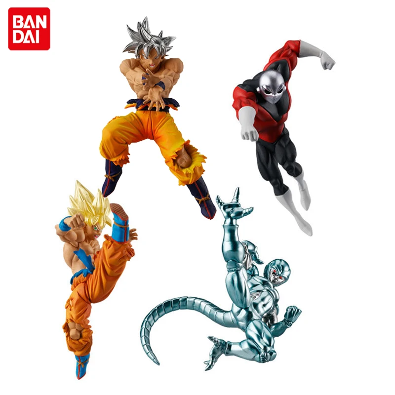 

Dragon Ball SUPER" Original BANDAI Battle VS Gashapon Toy Figure Part 6 - Full Set 4 Pcs Son Goku (Ultra Instinct) Jiren Coolar