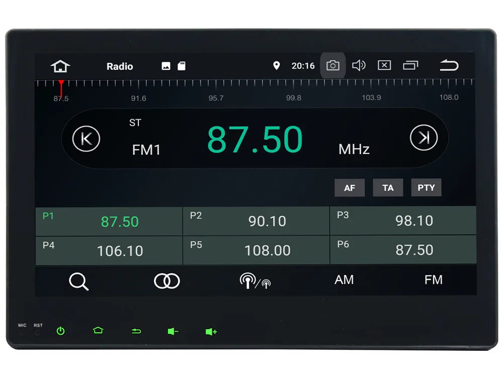 Discount 10.1" IPS Octa Core 4G Android 8.1 4GB RAM 64GB ROM Car DVD Multimedia Player Stereo Radio Head Unit For Toyota Hilux 2016-2018 3
