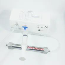 Ozotek 18-110 ug/ml mini máquina médica do gerador da terapia do ozônio com ce do destructor mog004 rosh