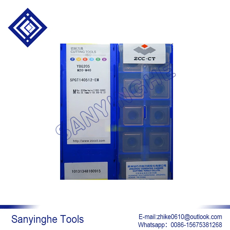 

10pcs/lots YBC252 CNMG090304-DM cnc carbide turning inserts