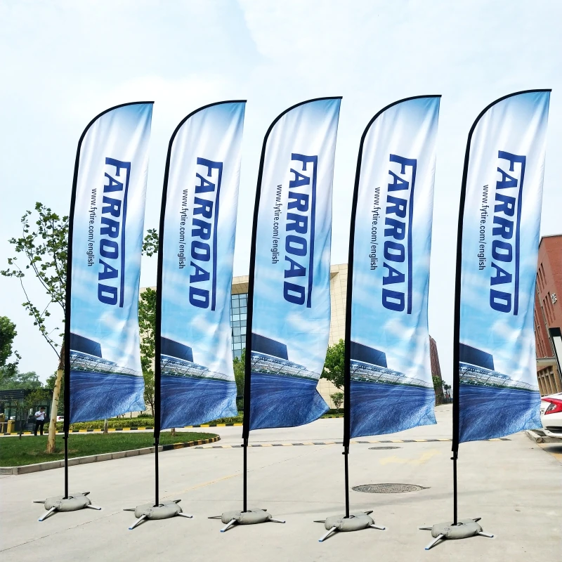 

Flags And Banners Beach Feather Flag And Flagpole With Cross Base Graphic Custom Printing Advertising Promotion Celebration