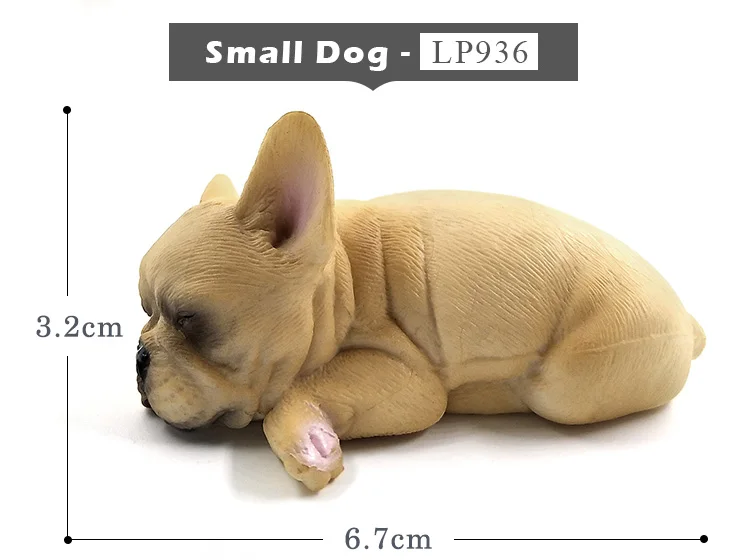 Моделирование маленькая собака щенок животное модель Фигурка домашний декор миниатюрное украшение для сада в виде Феи аксессуары современная статуя фигурка
