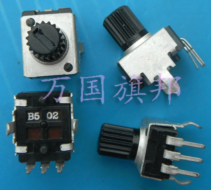 

Free Delivery.Type R0902N 09 year 0932 potentiometer B5K B502 5 o k vertical short shank