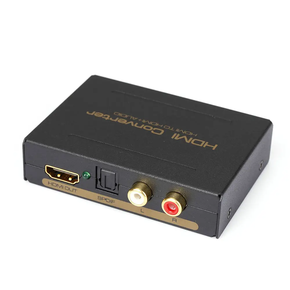 Детали о разделителе аналогового аудио конвертера 4K * 2K HDMI в + SPDIF RCA стерео L/R|extraction