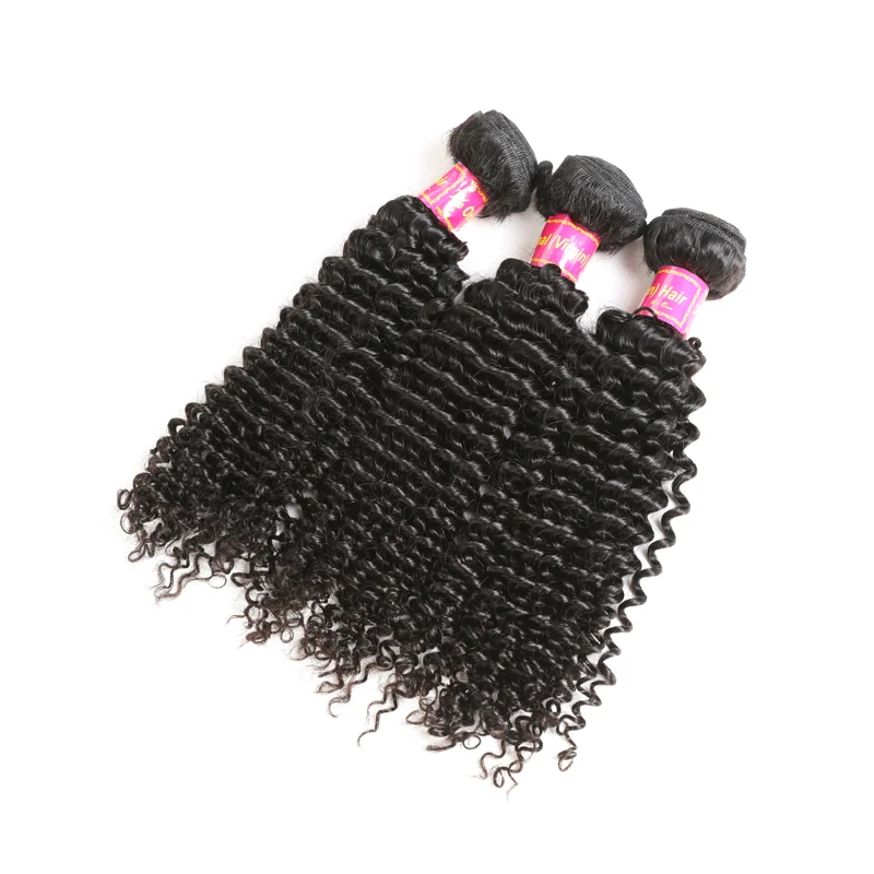 Ali Queen Hair 3/4 шт. бразильские кудрявые вьющиеся волосы с застежкой на