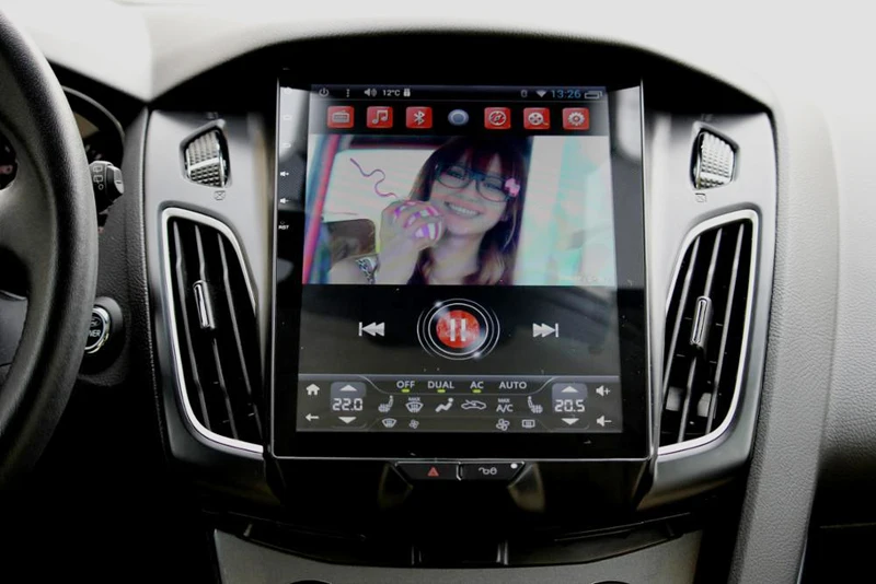 KA 10.4inch ford focus3 radio tesla android screen 1107