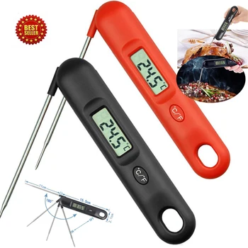 

Digital Food Thermometer Cooking BBQ Meat Turkey Jam Probe Temperature Sensor