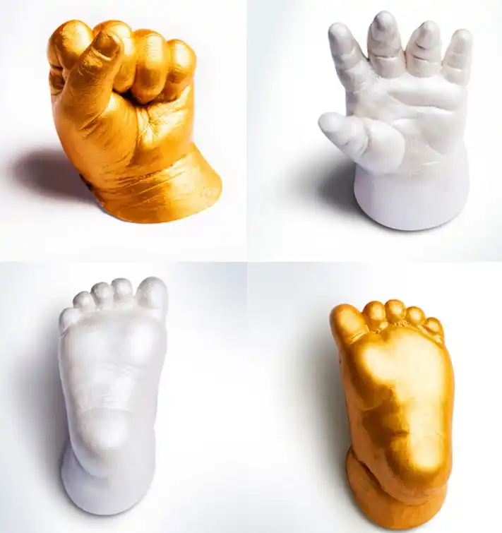 Baby Hands /& Foot of 3D Casting kit Hand Casting Kit for Adults Children Family
