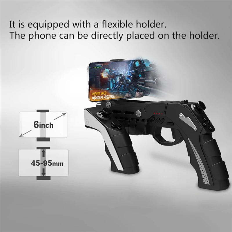 iPega Trigger Gun Joystick For Android iPhone Cell Phone Mobile iPad Tablet Controller Gamepad Game