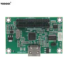 VODOOL LVDS к HDMI адаптер плата конвертер карты поддержка 1080P разрешение компьютера ПК плата расширения передачи аксессуары