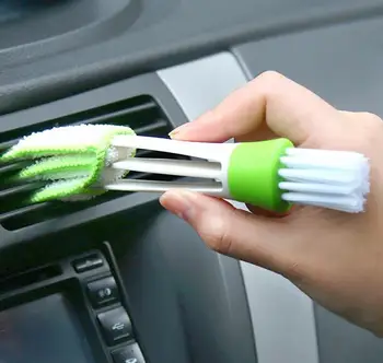

3pcs/set Multifunctional vehicle Air Conditioner Duster Cleaning brush Window Blinds Brush Window Wizard Cleaner keyboard brush