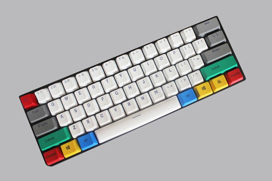 NPKC 10 штук RGB толстый pbt клавишный колпачок от производителя профиль модификаторы для переключатели Cherry MX 61-ключ 87-ключ 108-клавиша механическая клавиатура