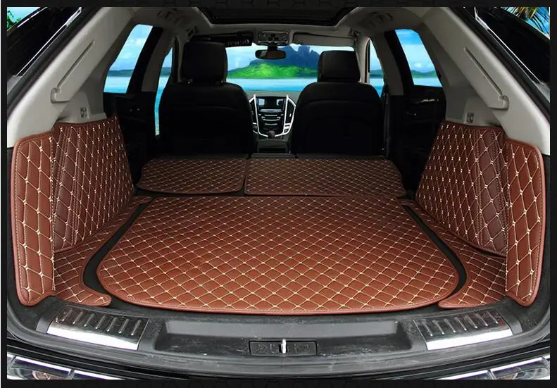 

3D Full Rear Trunk Tray Liner Cargo Mat Floor Protector foot pad mats for Cadillac SRX 2010 2011 2012 2013 2014 2015 2016