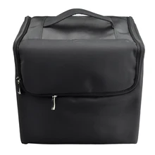 Makeup Professional Storage Beauty Box Travel Cosmetic Organizer Carry Case Black