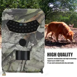 Охотничья камера слежения камера обнаружения охота видео Премиум PIR датчик Камуфляж Инфракрасный высокая эффективность триггер