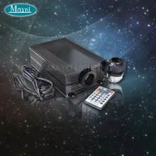 DMX 45W RGB LED fiber optic ceiling light engine+28key RF Remote controller for all kinds led fibre optic
