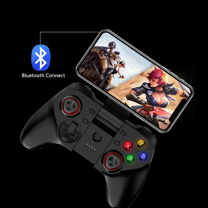 Беспроводной игровой контроллер для Android джойстик Bluetooth пульт дистанционного управления затвора геймпады для ISO смартфона и держателя
