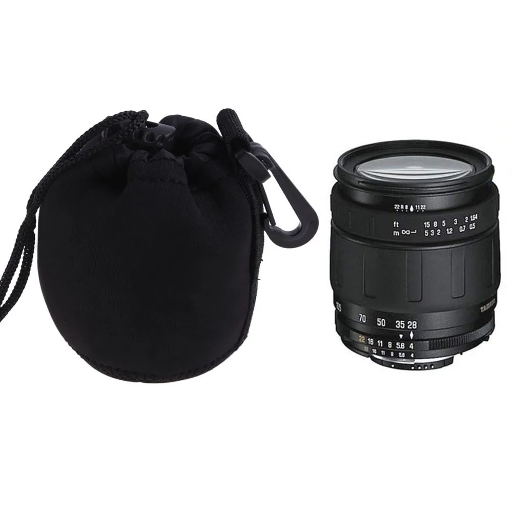 

Camera Lens Soft H09 Neoprene Protector Carry Pouch Case Bag S-10X8 Size S Black High Quality Cameras Accessory Bag Promotion