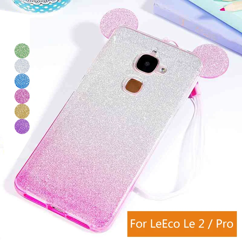 Чехол для ПУСТЬ V LeEco Le2 X620 Pro Мода Ультратонких Мягкий ТПУ Флэш-порошок Митч