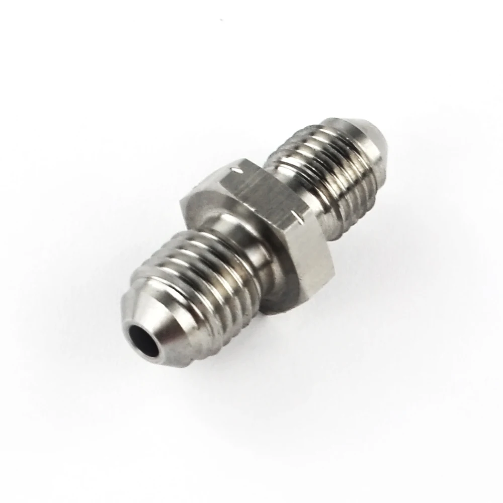 Бесплатная доставка AN3 Male 3/8x24 UNF to M10x1.25 / M10x1.5 M10x1.0 Bubble Flare из нержавеющей стали