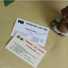 500 шт/партия специальная бумага цвет rwo стороны, изысканная печать визитных карточек бесплатный дизайн anf № 1003