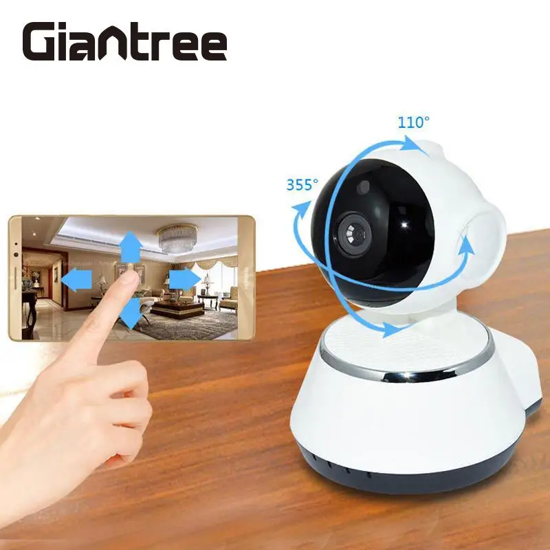 

giantree 100 million pixels HD WiFi Camera Wireless baby monitor safe Surveillance IP Camera CCTV Network Camera IR Night Vision