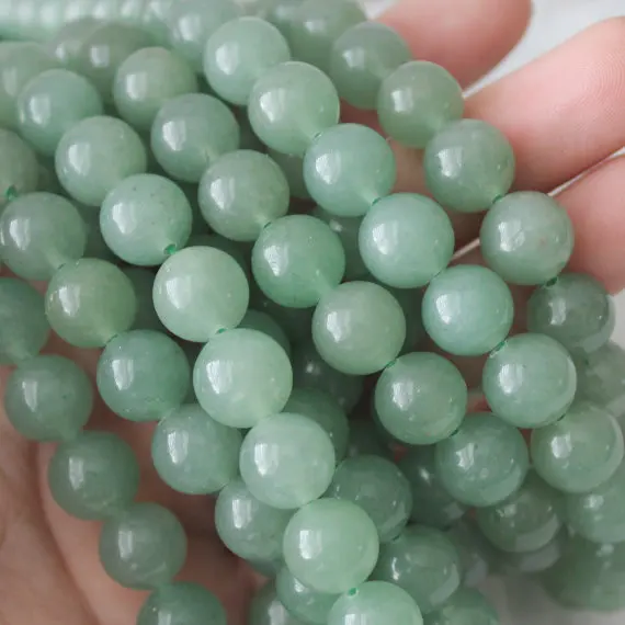 Natural Green Aventurine Stone Round Beads 15.5/'/' 2mm 3mm 4mm 6mm 8mm 10mm 12mm