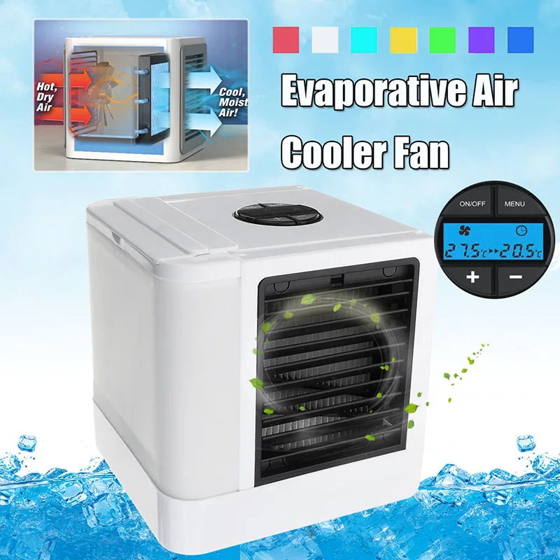 

Hot Useful Portable Mini Evaporative Air Conditioner Cooler Fan Cooling Humidifier Cleaner HY99 JY23
