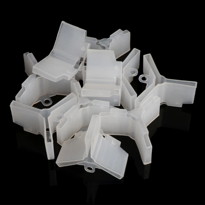 10Pcs Plastic Treble Hook Protectors Covers Fishing Lure Holders