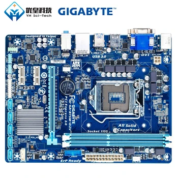 

Gigabyte GA-B75M-D2V Intel B75 Original Used Desktop Motherboard LGA 1155 Core i7 i5 i3 DDR3 16G SATA3 USB3.0 VGA DVI Micro-ATX