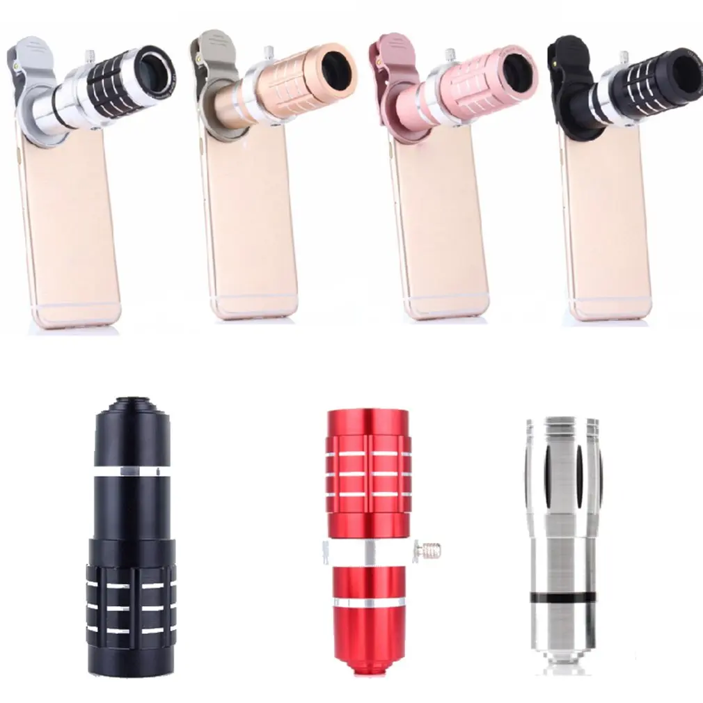 

For Uv Currency Mobile Phone Camera Lens Telephoto Lens External Telescope With Universal Clip for Smartphone Dropshipping