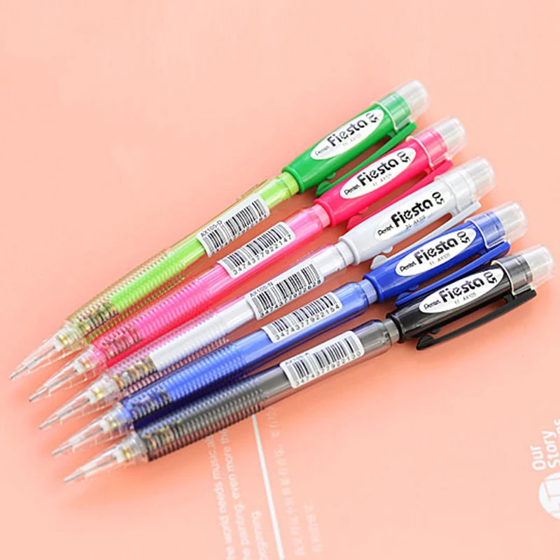 Pentel FIESTA AX105 1 шт./лот M& G 0,5 мм механические карандаши металлический корпус канцелярские принадлежности для офиса и школы