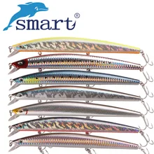 SMART Sinking Minnow Fishing Lure 175mm 37.34g VMC Hook Tungsten Balls For Carp Fishing Peche Iscas Synthetic Para Pesca Leurre