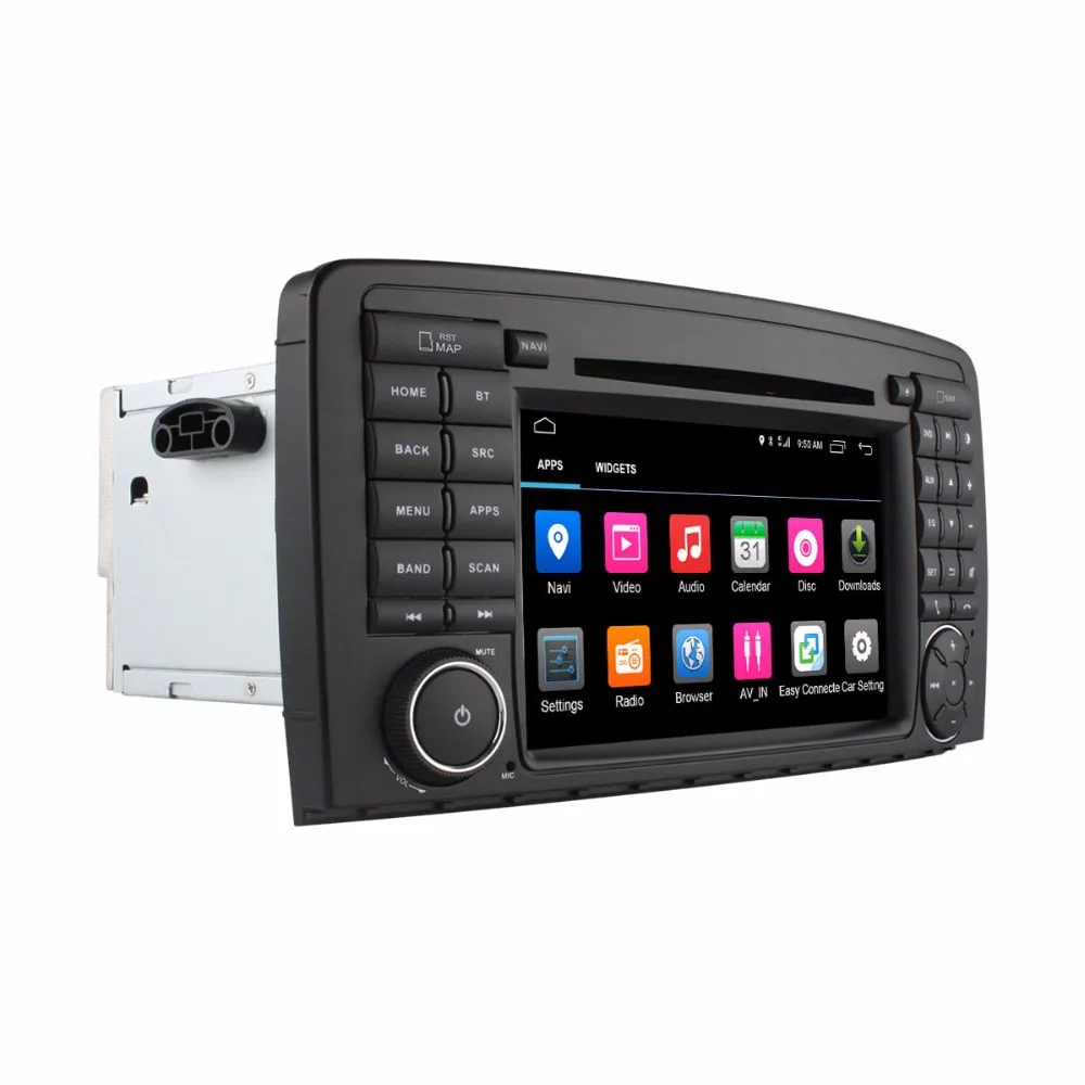 Discount 1024*600 Octa Core Android 6.0 For Mercedes Benz R Class W251 R280 R300 R320 R350 R500 Car DVD GPS Radio Stereo Player 4G wifi 1