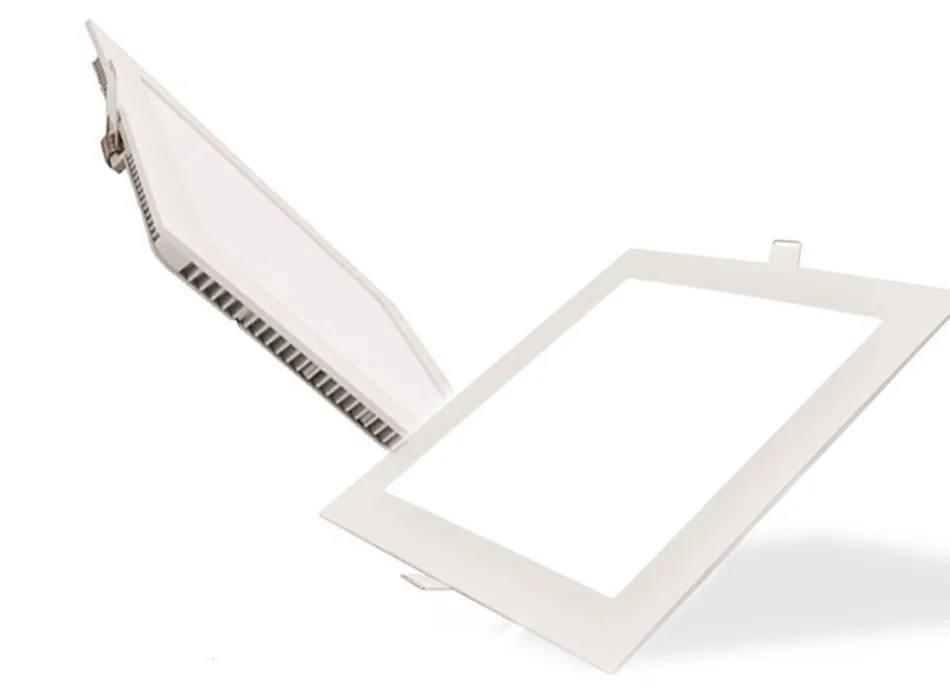 Ultra Fino Painel Quadrado 3 w 4 6 9 12 15 18 Downlights Recesso Lâmpada Quente - Frio Branco Super-fino Downlight Led 13 4 W 6 W 9 W 12