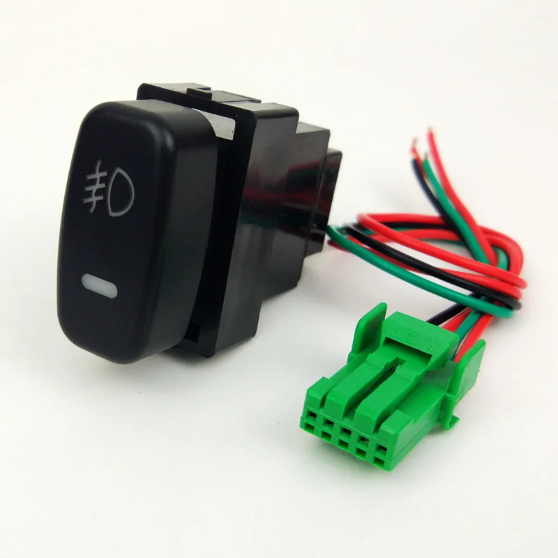 

DRL LED Fog Light Front Camera Recorder Monitor Radar Parking Sensor Switch Button For Mitsubishi Zinger LANCER FORTIS galant