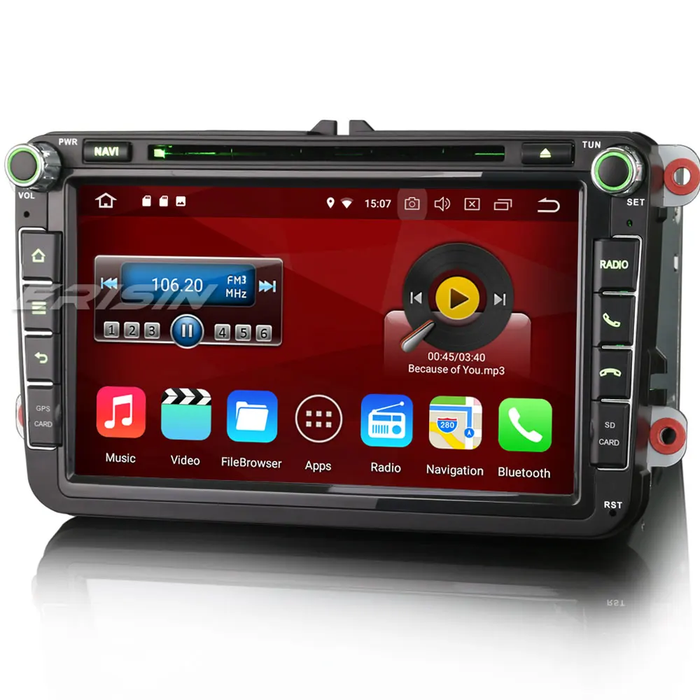 Perfect Erisin ES8805V 8" Android 8.0 Octa core 4G RAM Car DVD GPS Radio DVR DAB+ DVD For VW Passat Golf Tiguan Eos Jetta Seat 1 Perfect Erisin ES8805V 8" Android 8.0 Octa core 4G RAM Car DVD GPS Radio DVR DAB+ DVD For VW Passat Golf Tiguan Eos Jetta Seat 1