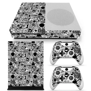 

Vinyl Decal Skin Sticker Cover Protector Decal for XBOX ONE Slim Consol and 2 Controller Skin sticker