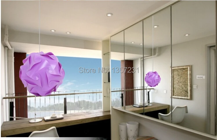 

wholesale puzzle lamp lights 300sets per lot with light cord medium size 10 colors mix