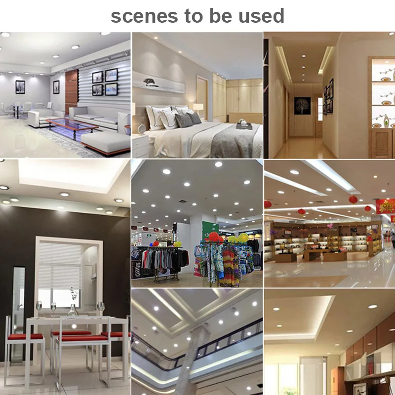 

6 Pcs Wireless LED Closet Lights with Remote Control Pat Light for Kitchen Under Cabinet Night Lamp SLC88