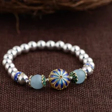 S925 серебро DIY ремесло стиль браслет женский Тегеран, orb цепь новые продукты