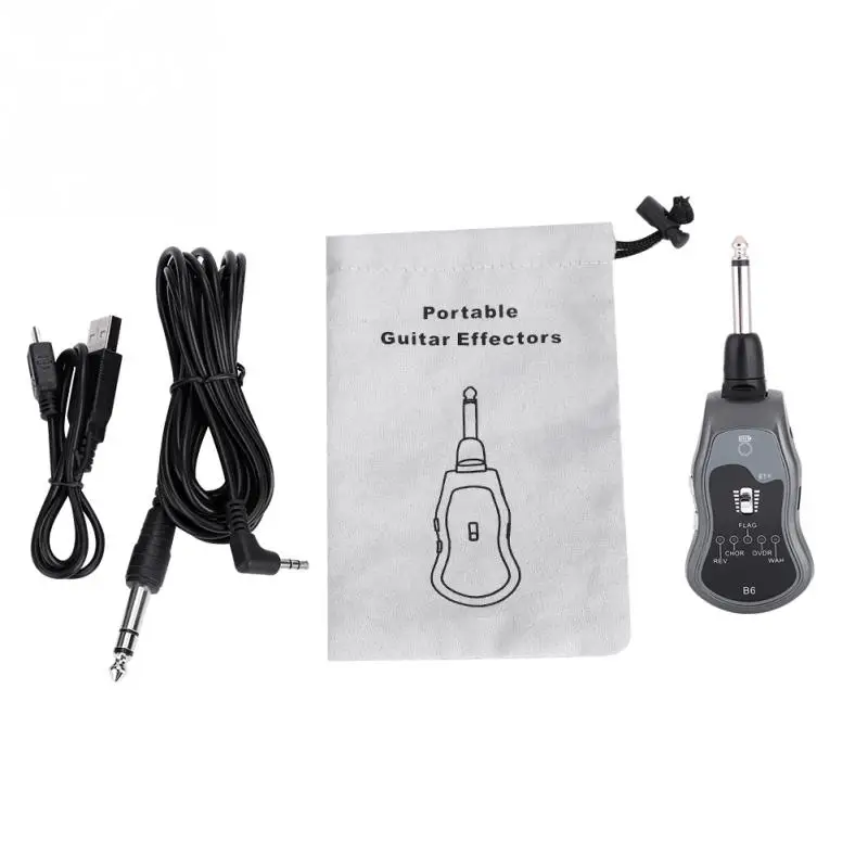 Portable Mini Guitar Multi effects Bluetooth Guitar