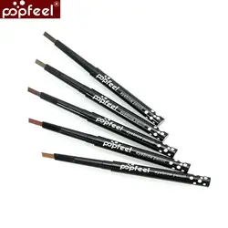 Popfeel 5 видов цветов карандаш для бровей новый бренд глаз щетки бровей макияж бренд естественный длительный Водонепроницаемый бровей