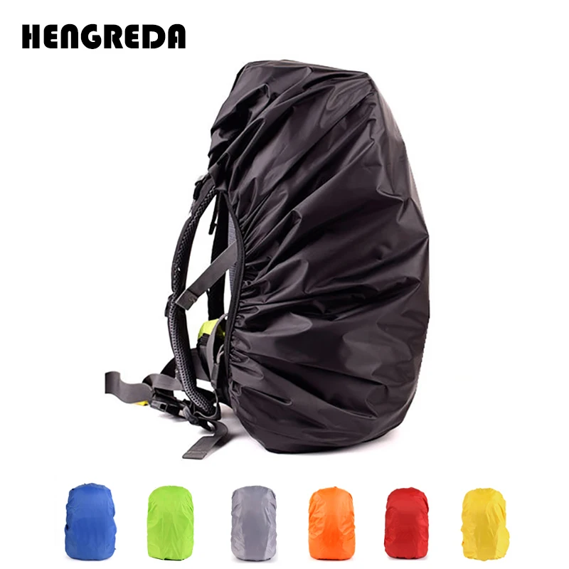 Hengreda, рюкзак для путешествий, дождевик для женщин и мужчин,, водонепроницаемые аксессуары для дождя, Сверхлегкий чехол, разноцветный, летний