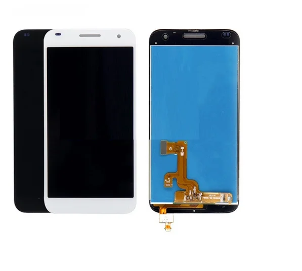 

LCD Display + Touch Screen Digitizer Assembly Black white Free Ship for Huawei G7 G7-TL00/UL20