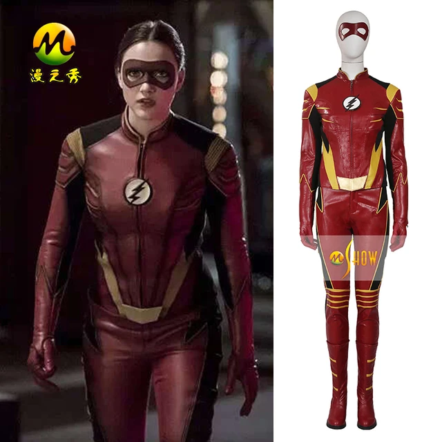 Para Leather Quick Jesse 3 Flash Disfraz Temporada Rlack El xBqTZT